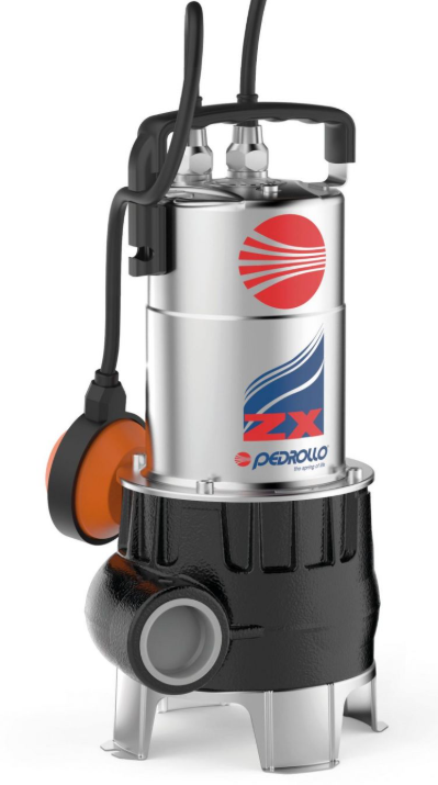 POMPE DE RELEVAGE PEDROLLO ZX1B/40 7.5m ≈ 6,3m3/h habitat pompes